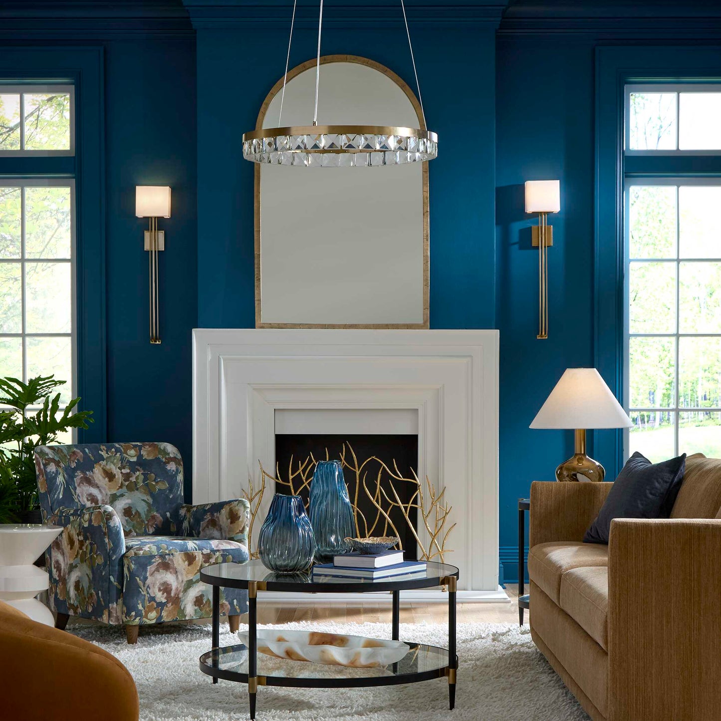 Uttermost Segovia Round Crystal LED Chandelier