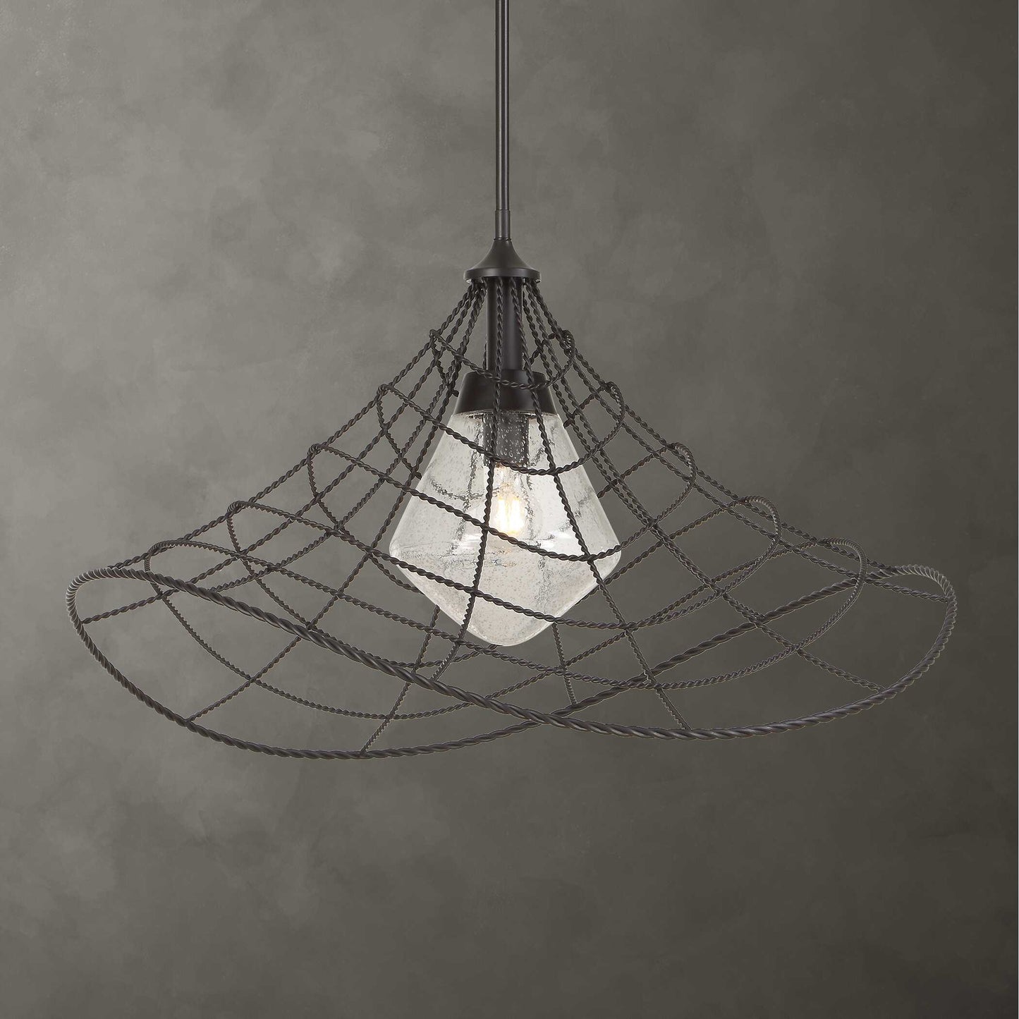 Uttermost Whirlwind 1 Light Indoor-Outdoor Pendant