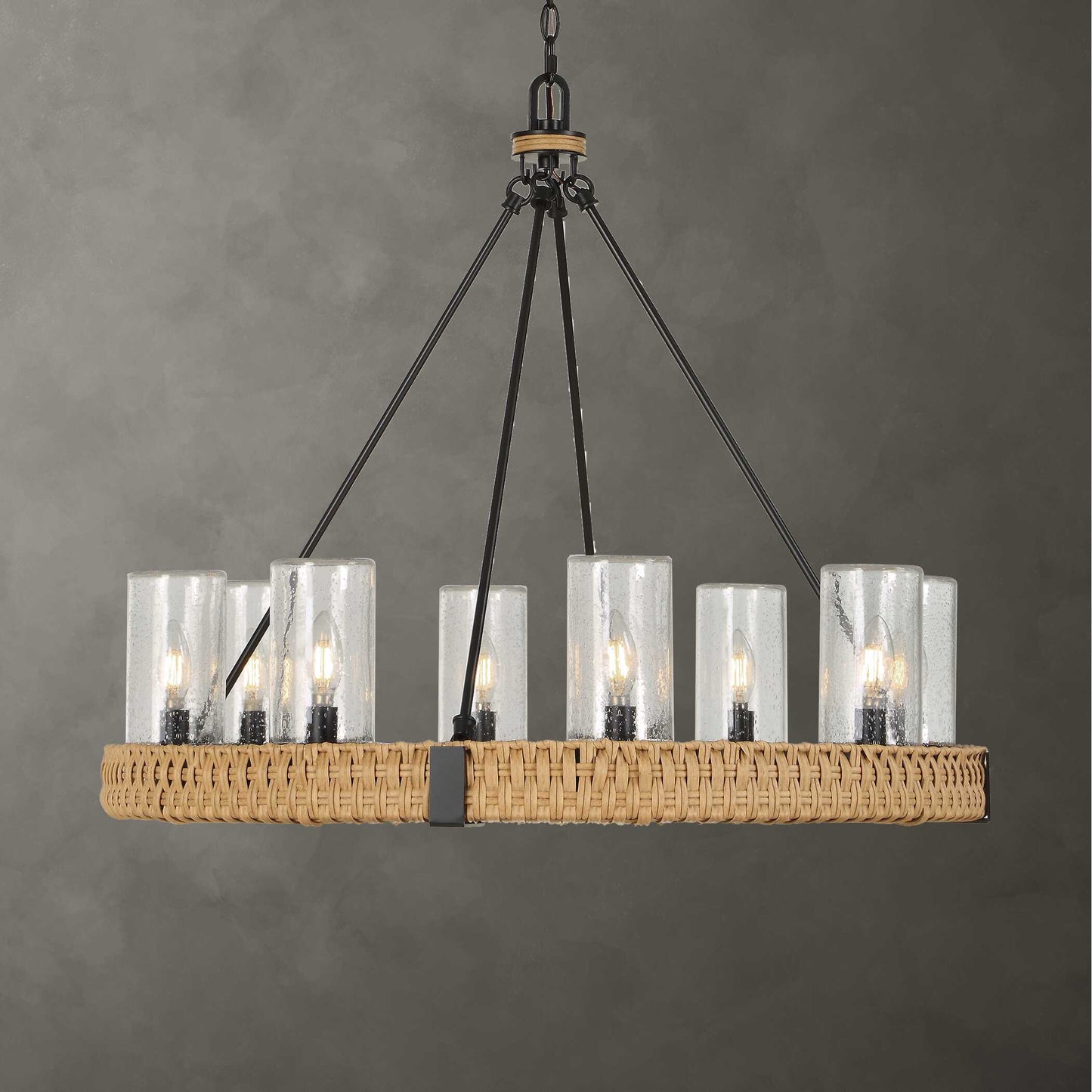 Uttermost Palm Royal 8 Light Indoor-Outdoor Chandelier