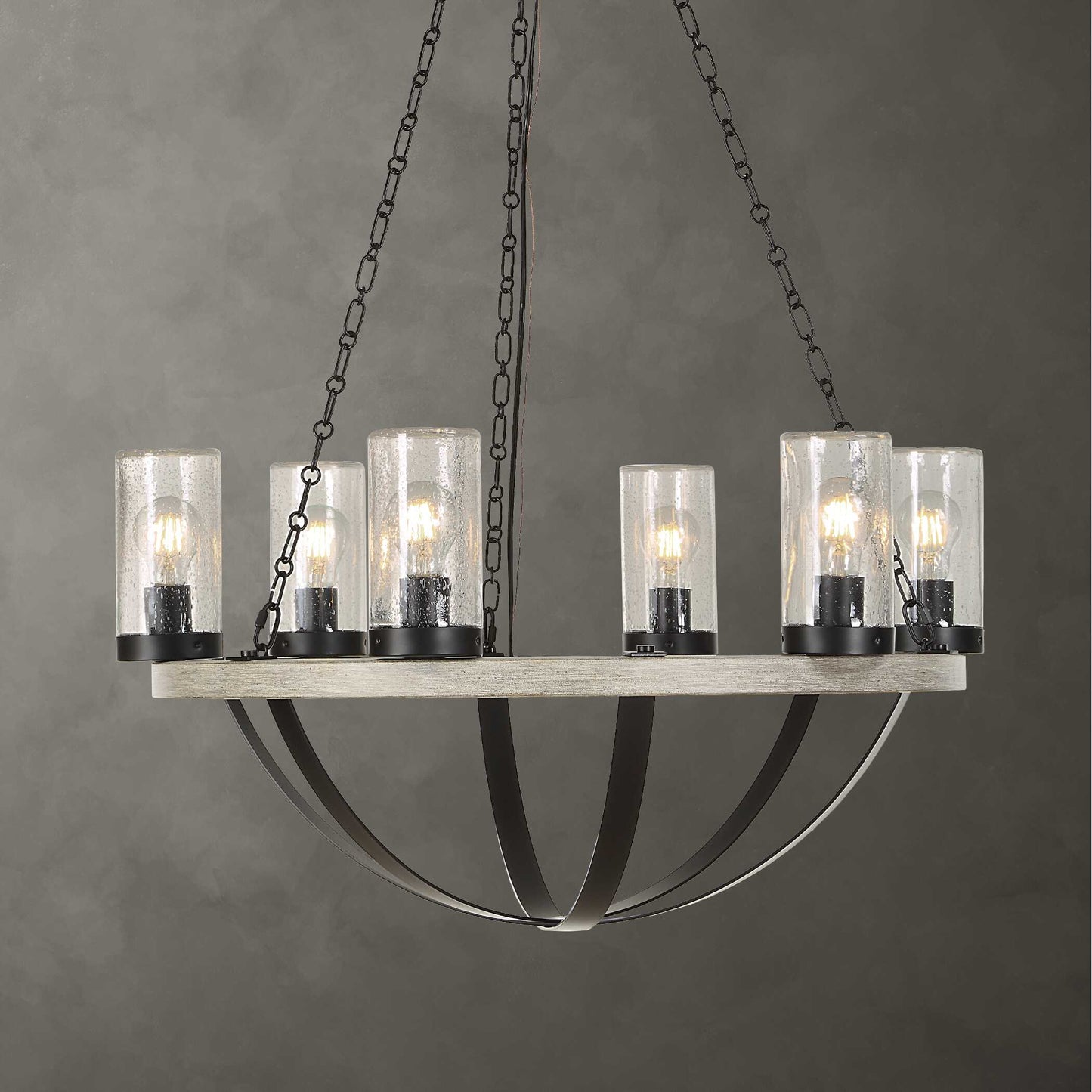 Uttermost Edgecomb 6 Light Indoor-Outdoor Chandelier