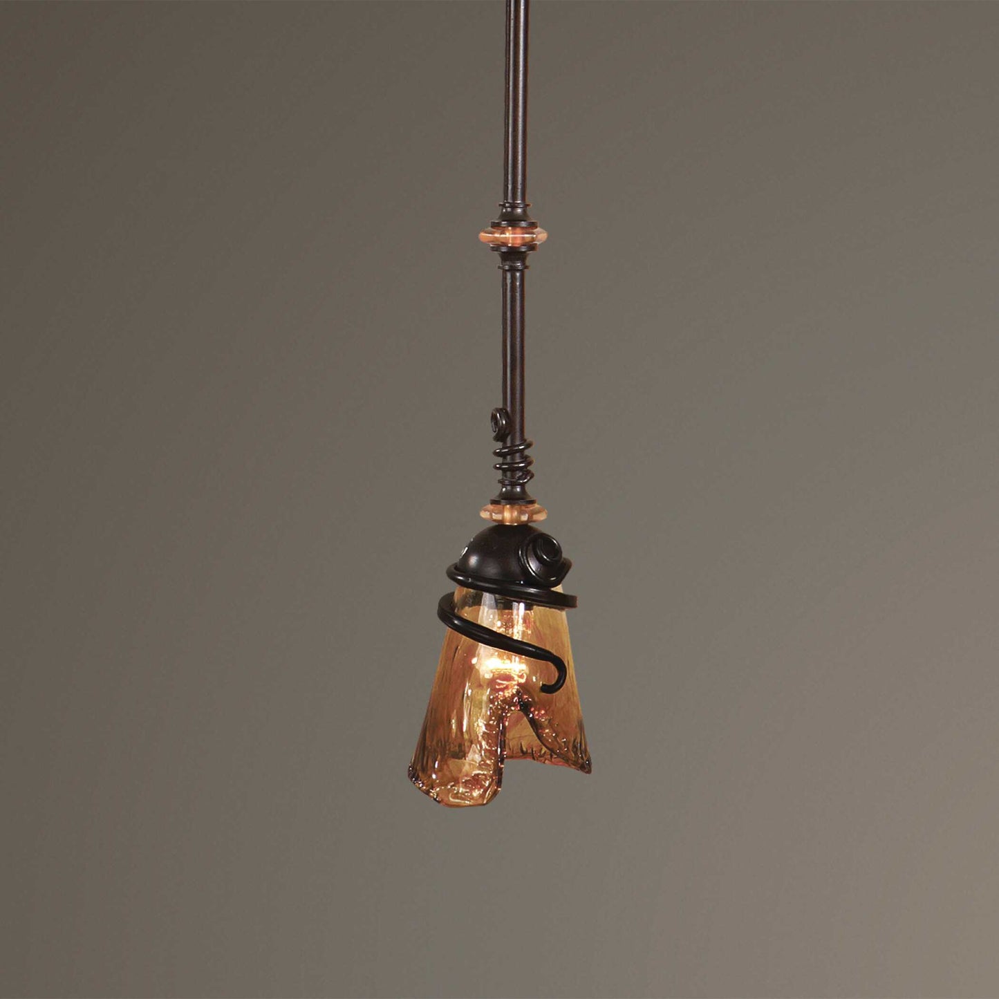 Uttermost Vitalia Oil Rubbed Bronze Mini Pendant
