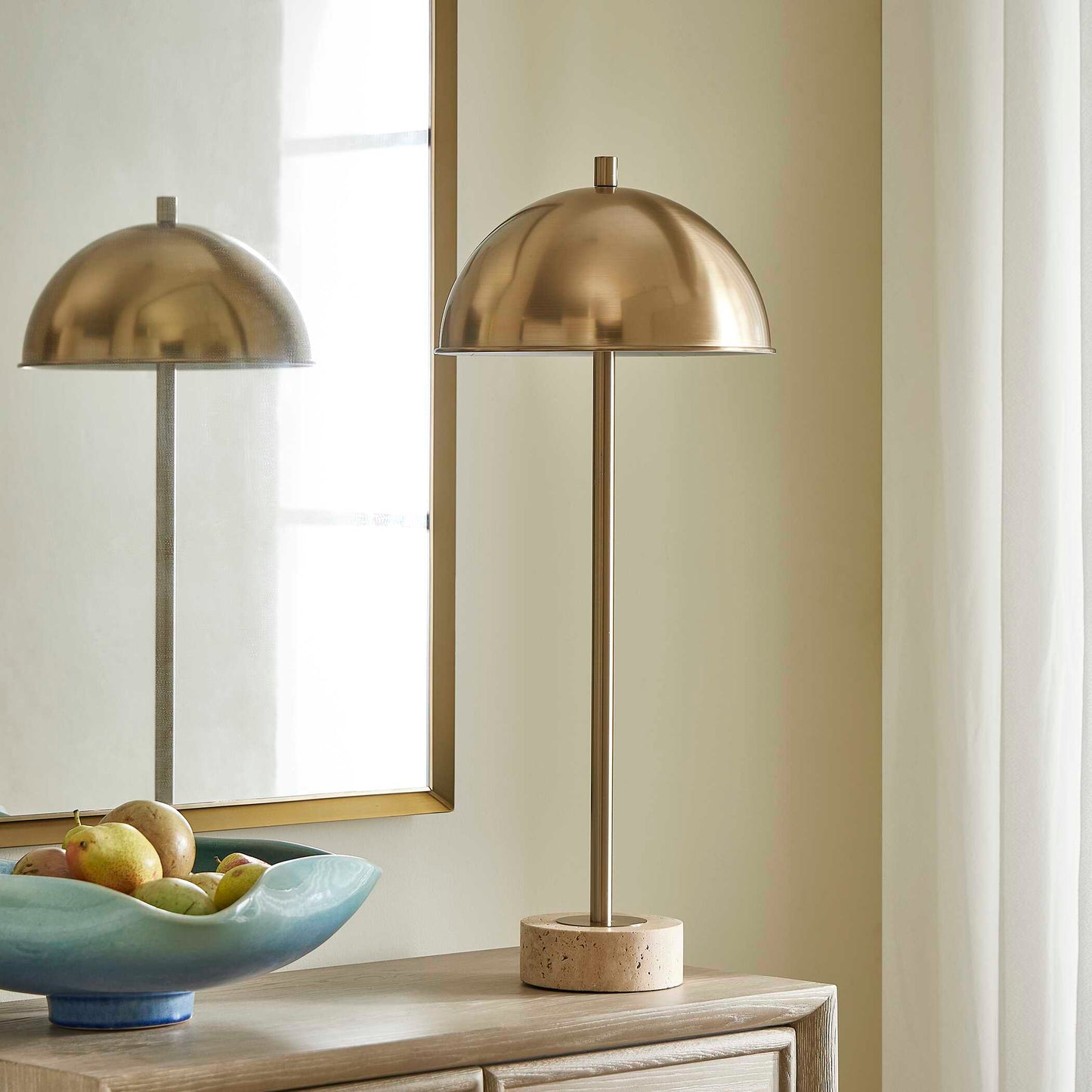 Uttermost Dunham Brass Buffet Lamp