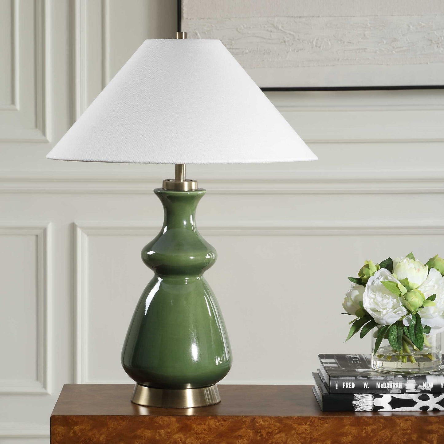 Uttermost Green Thumb Table Lamp