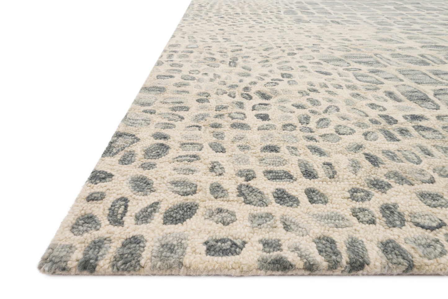 Loloi Masai Silver Grey / Ivory 9'-3" x 13' Area Rug