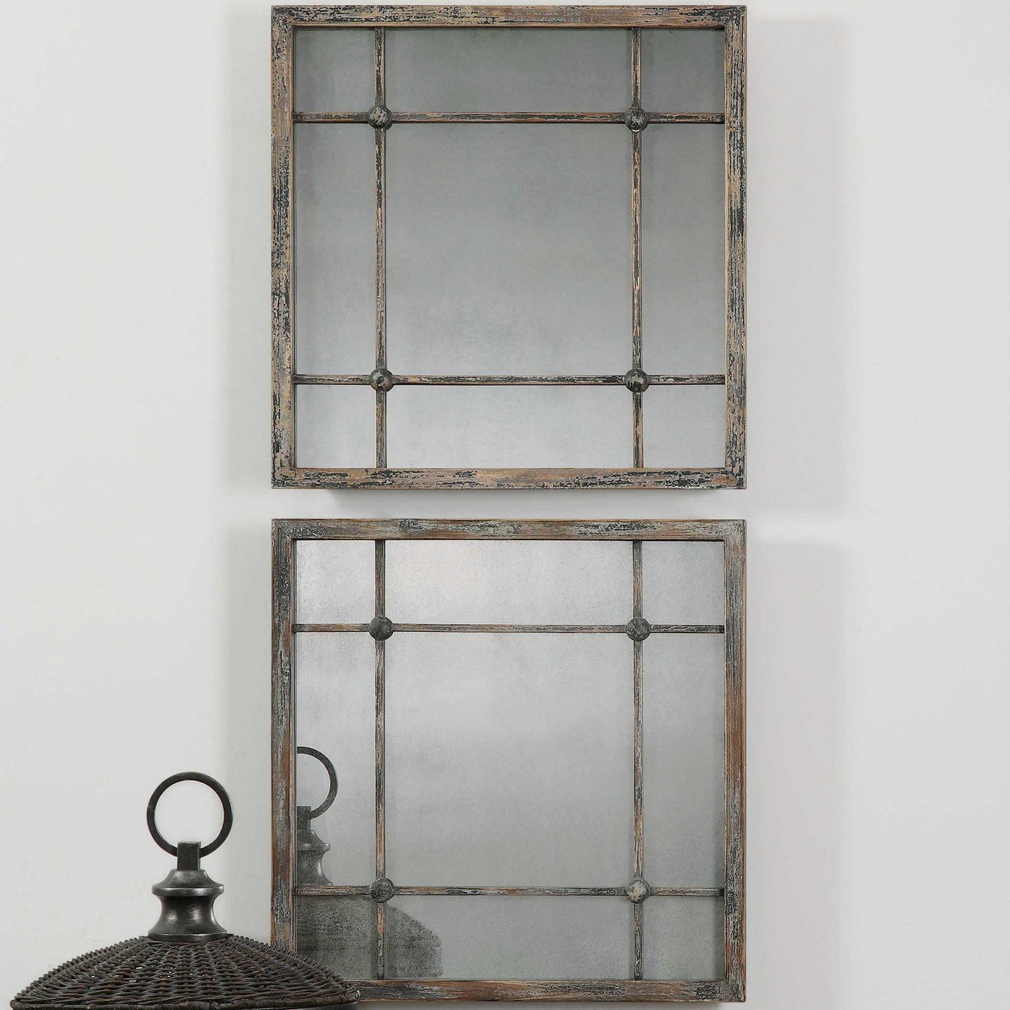 Uttermost Saragano Square Mirrors Set/2