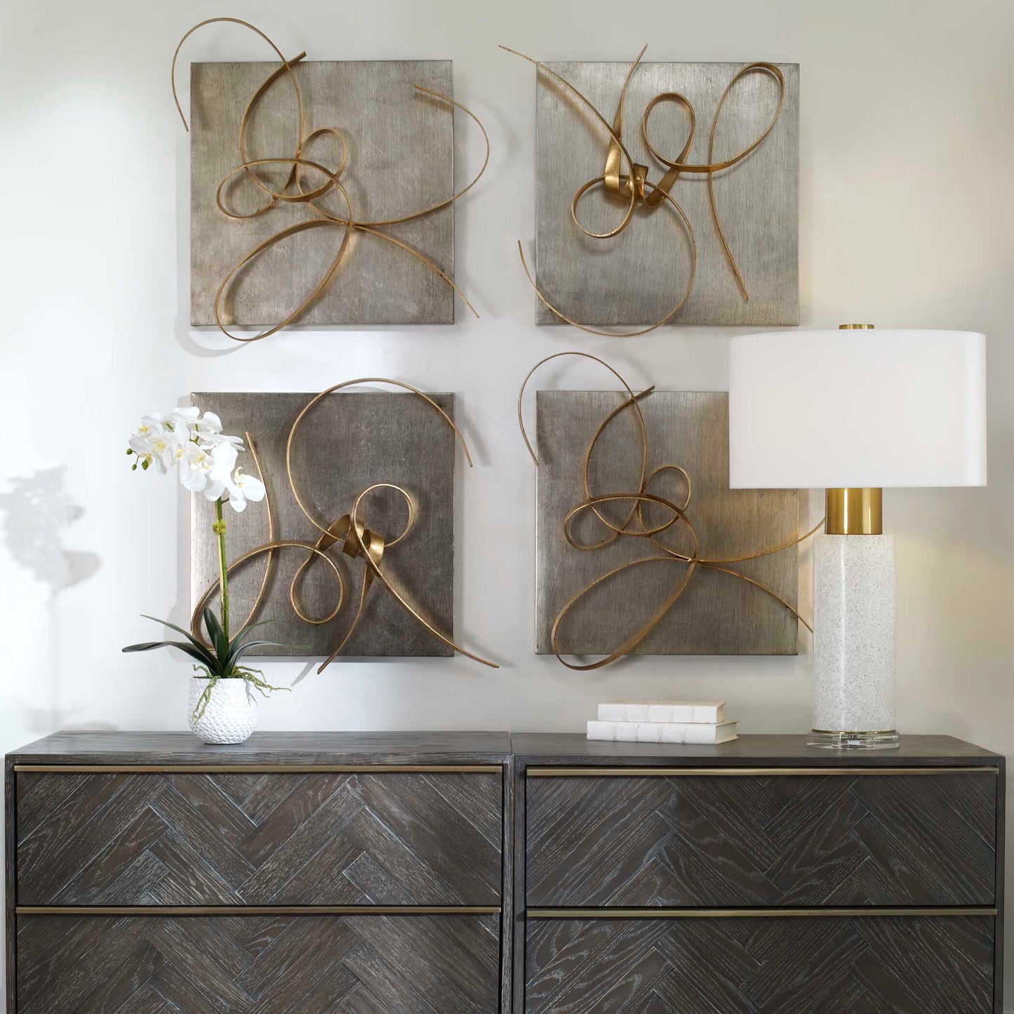 Uttermost Harmony Metal Wall Art Set/2