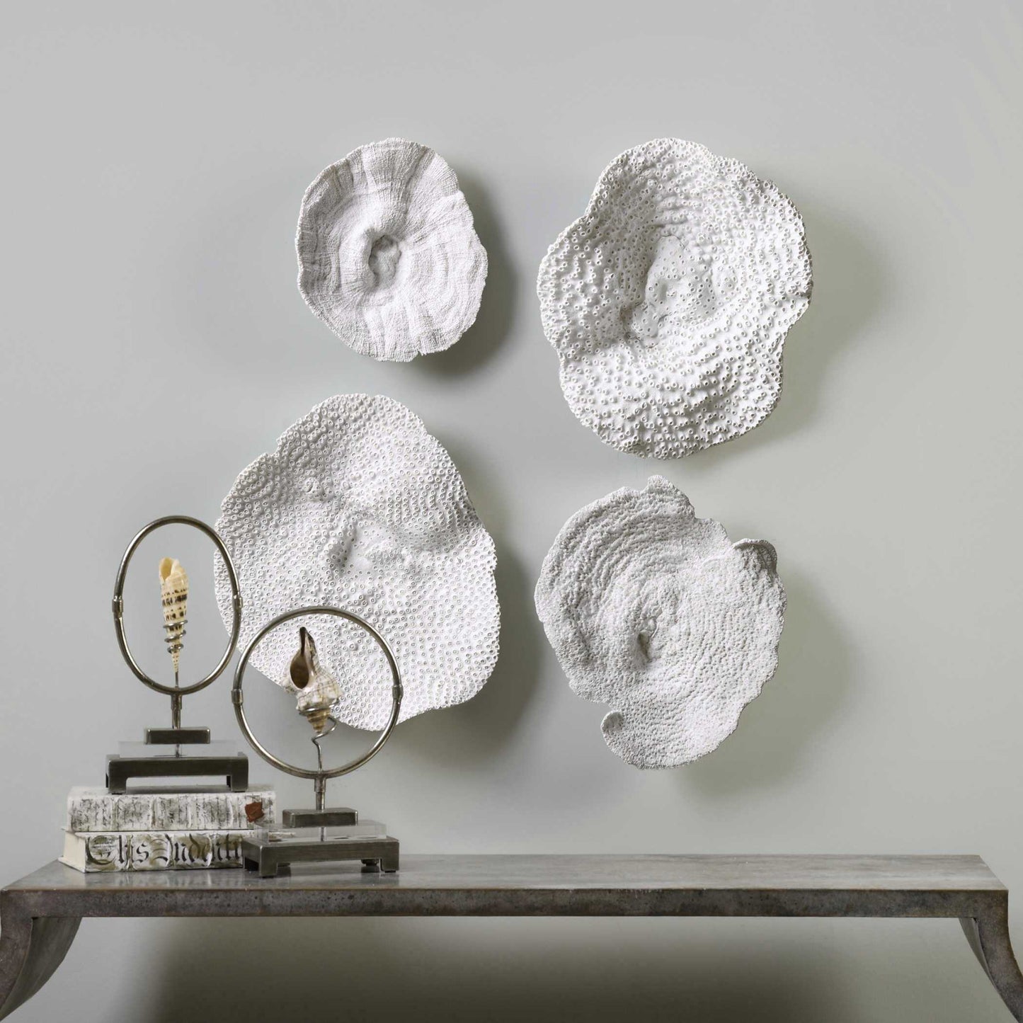 Uttermost Sea Coral Wall Art Set/4
