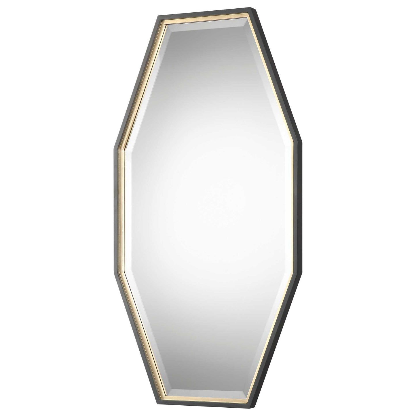 Uttermost Savion Gold Octagon Mirror