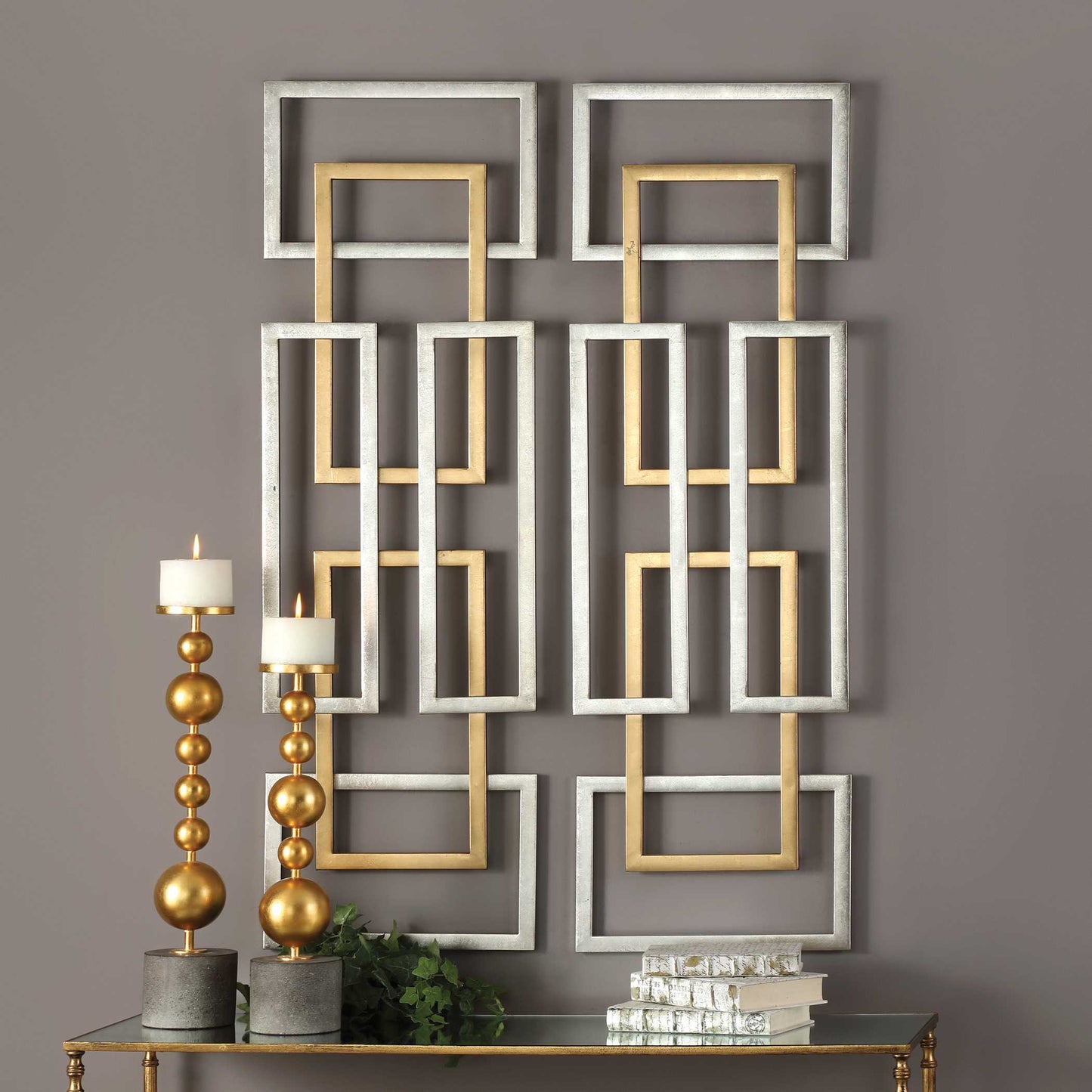 Uttermost Aerin Geometric Wall Art Set/2