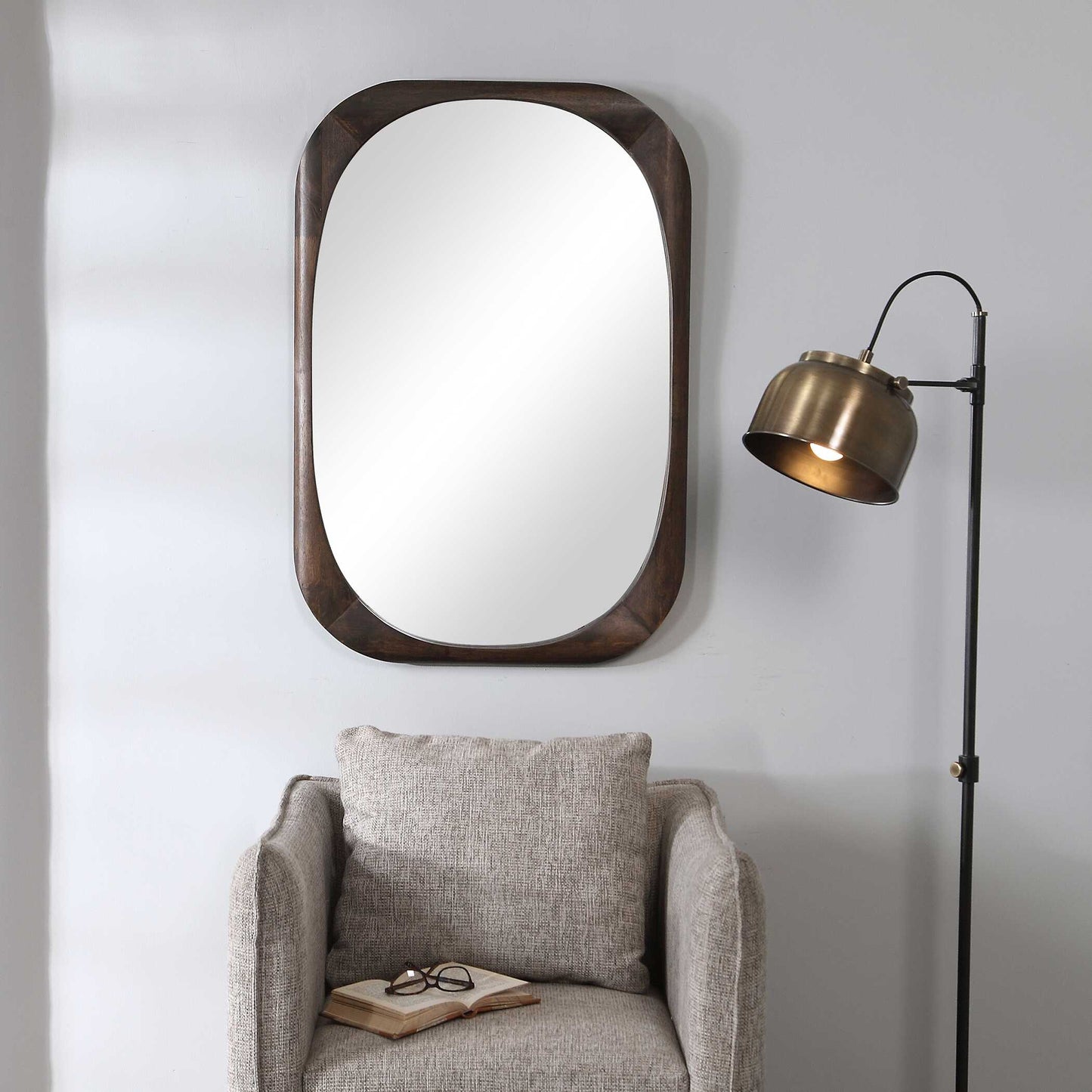 Uttermost Sheldon Mid-Century Mirror