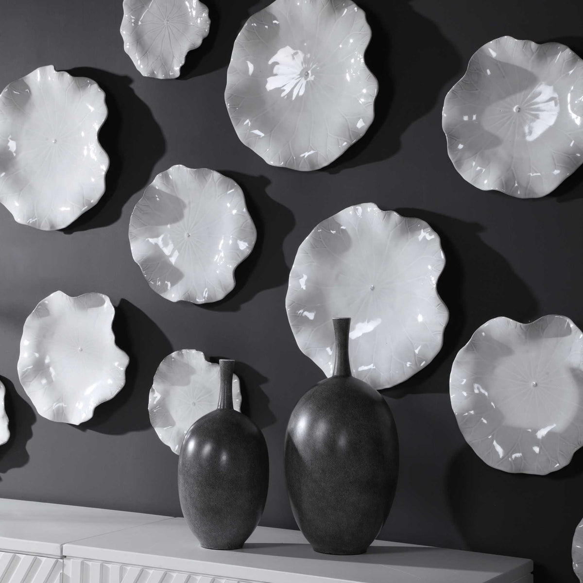 Abella Ceramic Wall Decor Set/3
