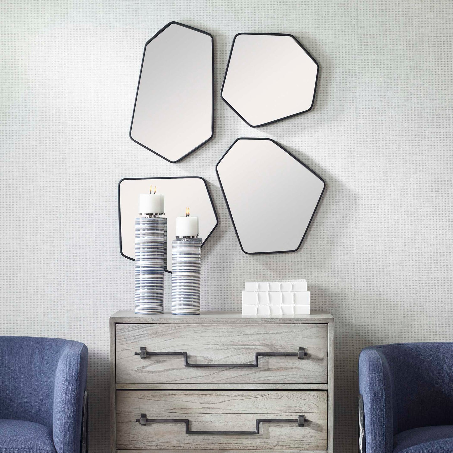 Uttermost Linneah Mirrors Set/4