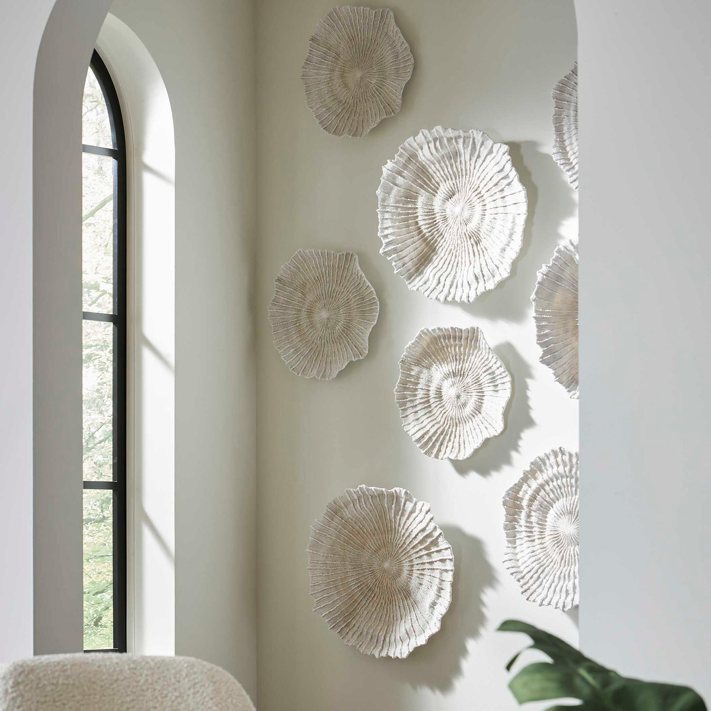 Uttermost Ocean Gems Coral Wall Decor Set/3