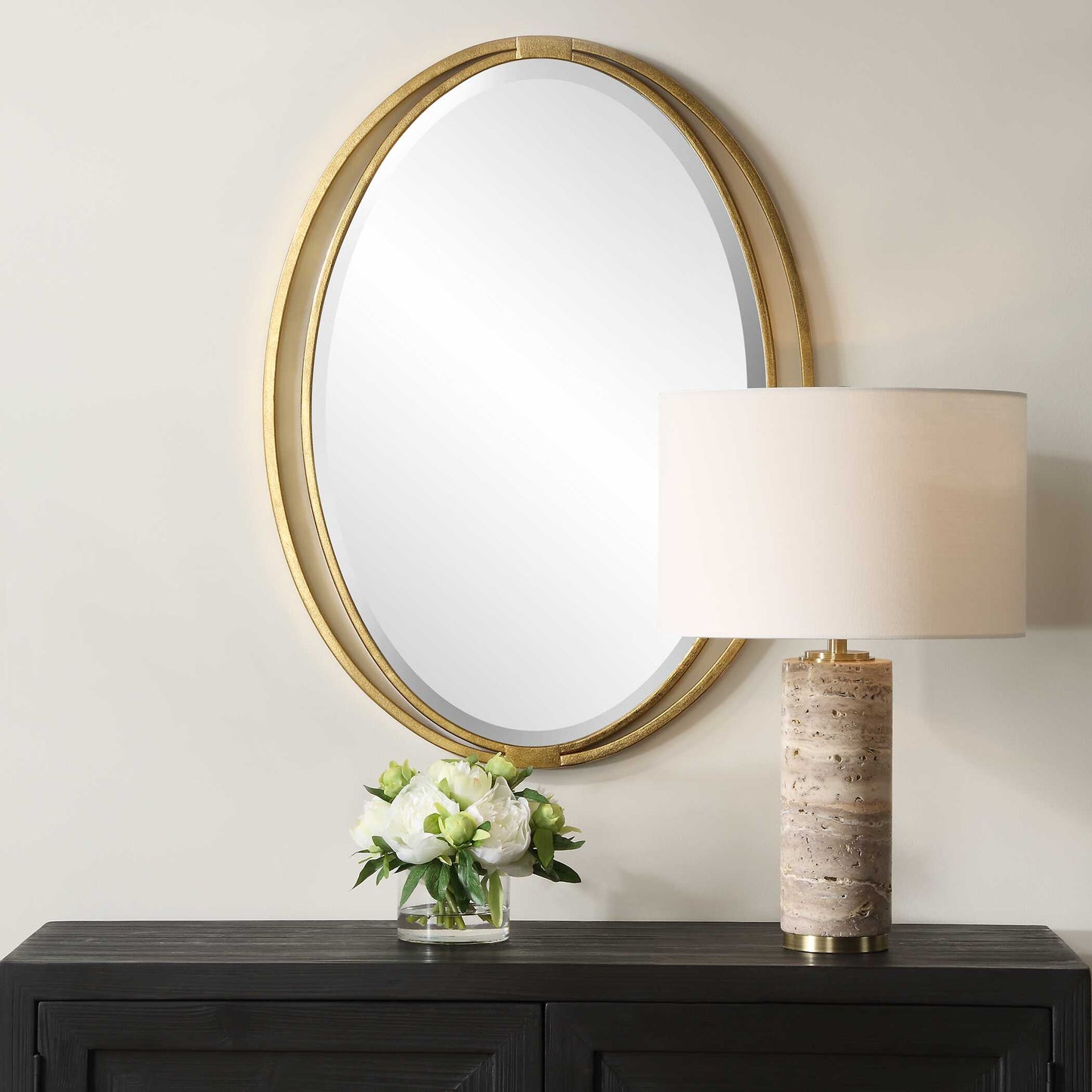 Uttermost Rhodes Gold Mirror