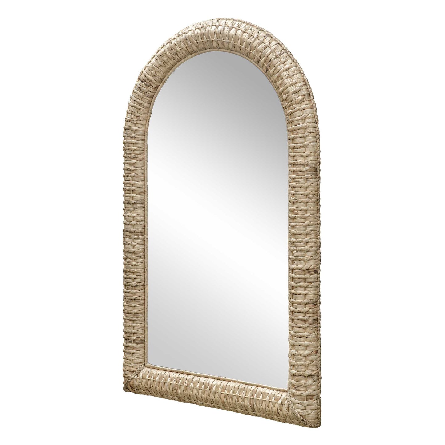 Uttermost Twisted Seagrass Arch Mirror