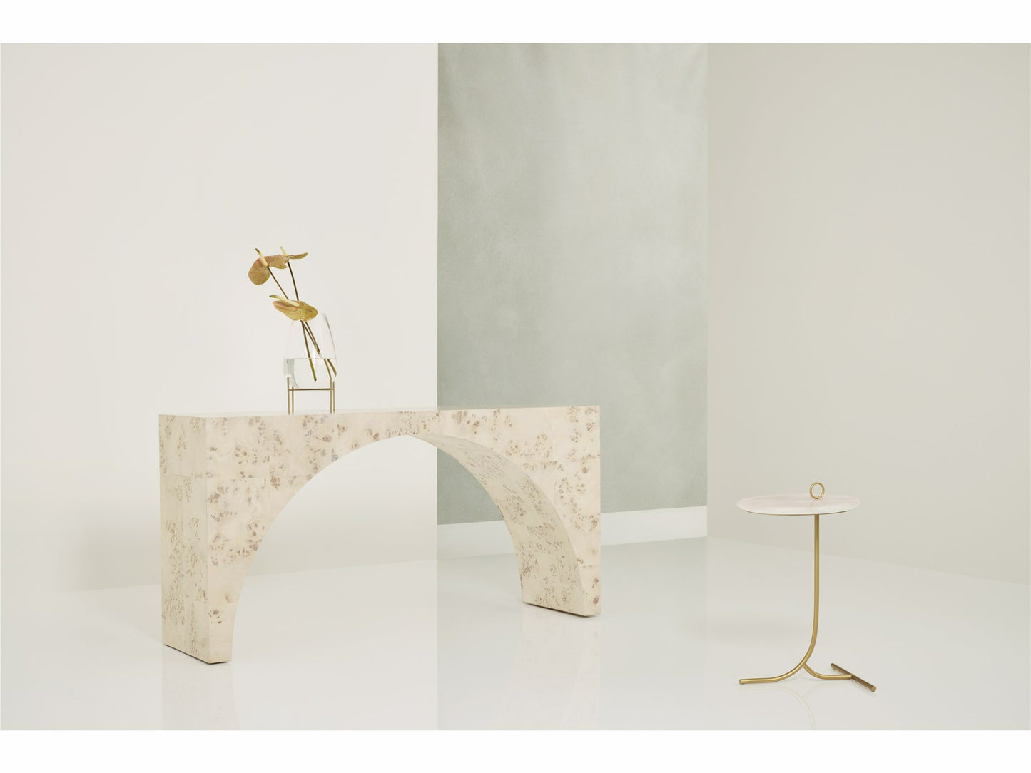 Accent Table -stone top