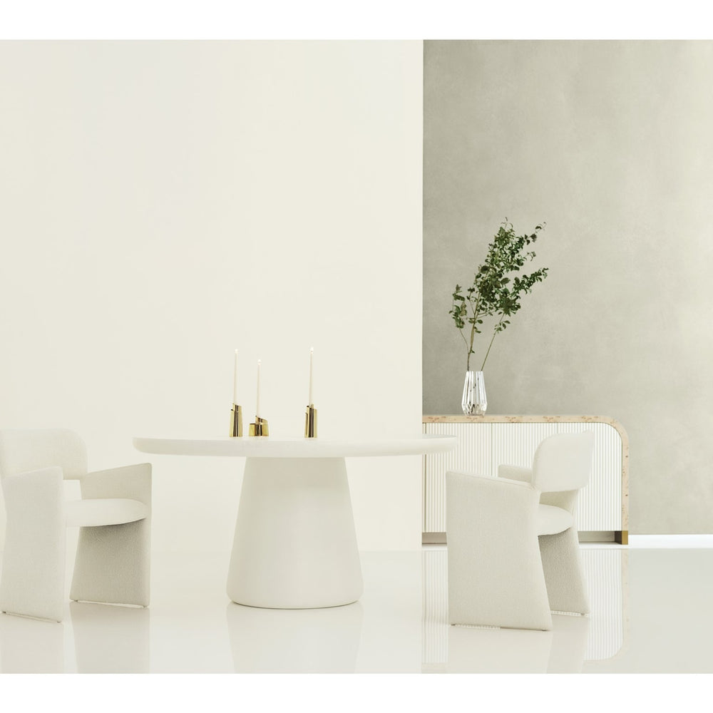 
                      
                        Truffle Round Dining Table
                      
                    