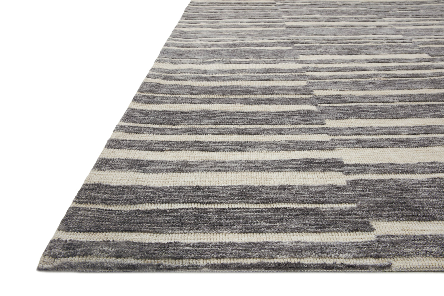 Loloi Neda Natural / Slate 5'-0" x 7'-6" Area Rug