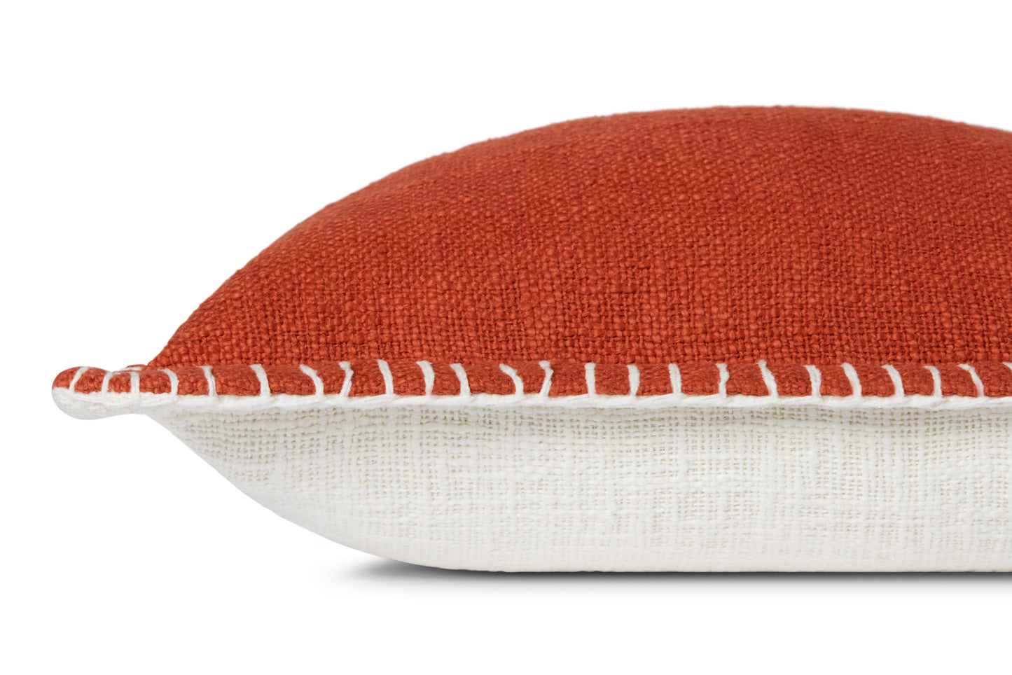 Loloi PLL0109 Orange 13'' x 21'' Cover Only Pillow