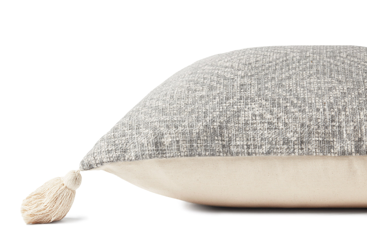 Loloi P0621 Lt Grey 22" x 22" Cover Only Pillow