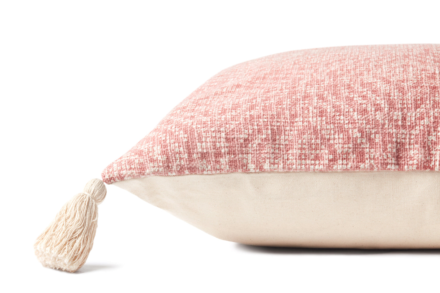 Loloi P0621 Pink 13" x 21" Cover w/Down Pillow