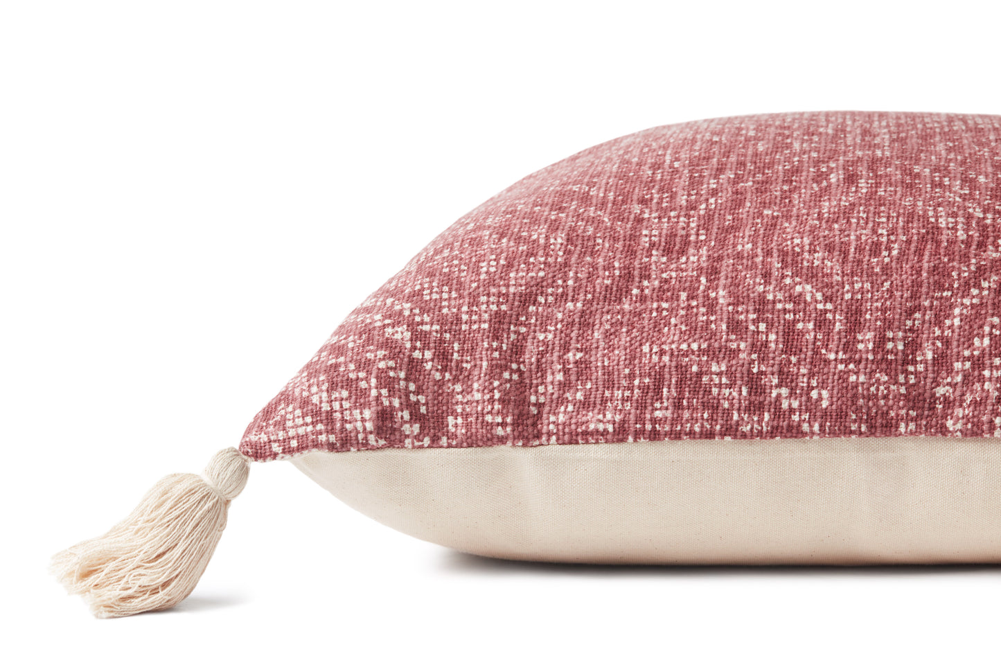 Loloi P0621 Red 22" x 22" Cover w/Poly Pillow