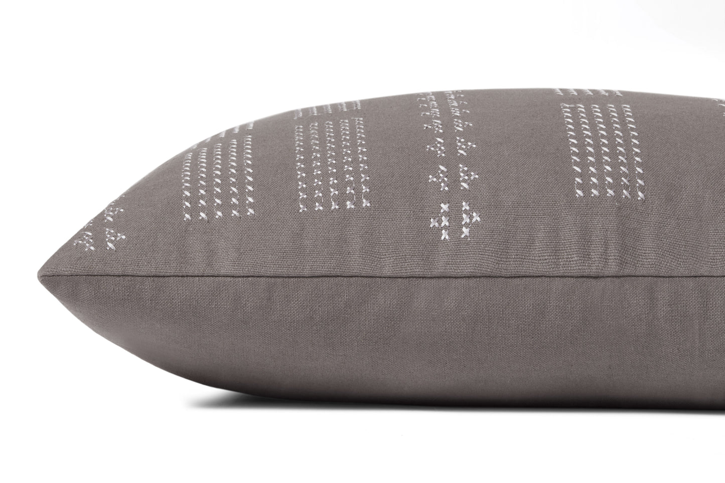 Jean Stoffer x Loloi William Grey 13'' x 21'' Cover Only Pillow