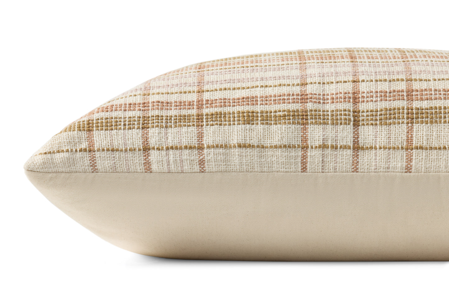 Amber Lewis x Loloi Avalon Wheat / Multi 22'' x 22'' Pillow Covery Only