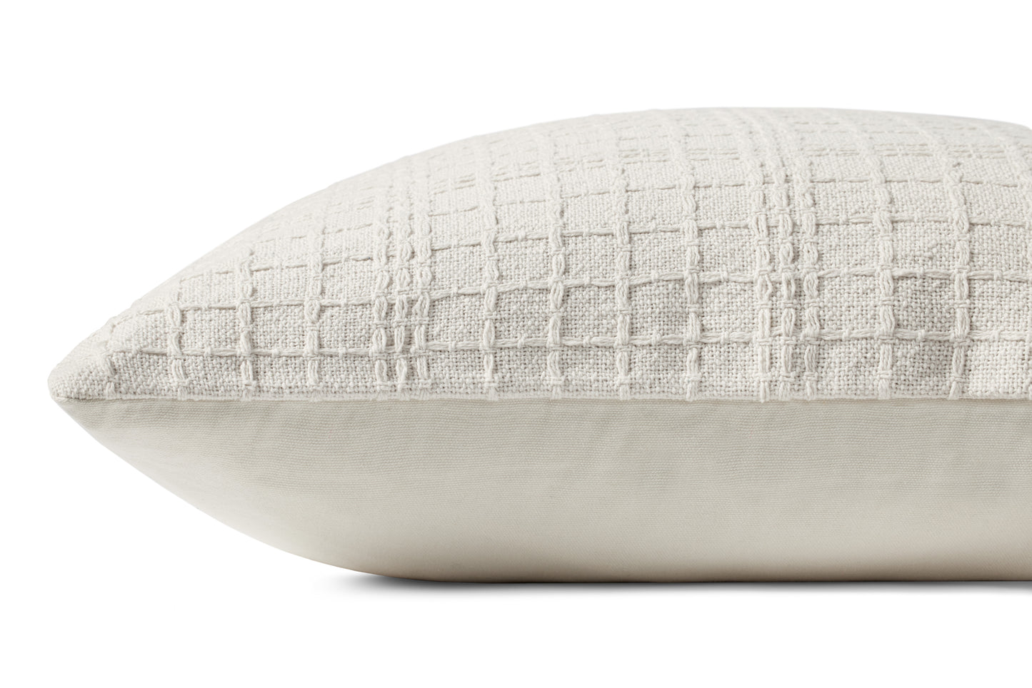Jean Stoffer x Loloi PJS0015 Ivory 22'' x 22'' Cover Only Pillow