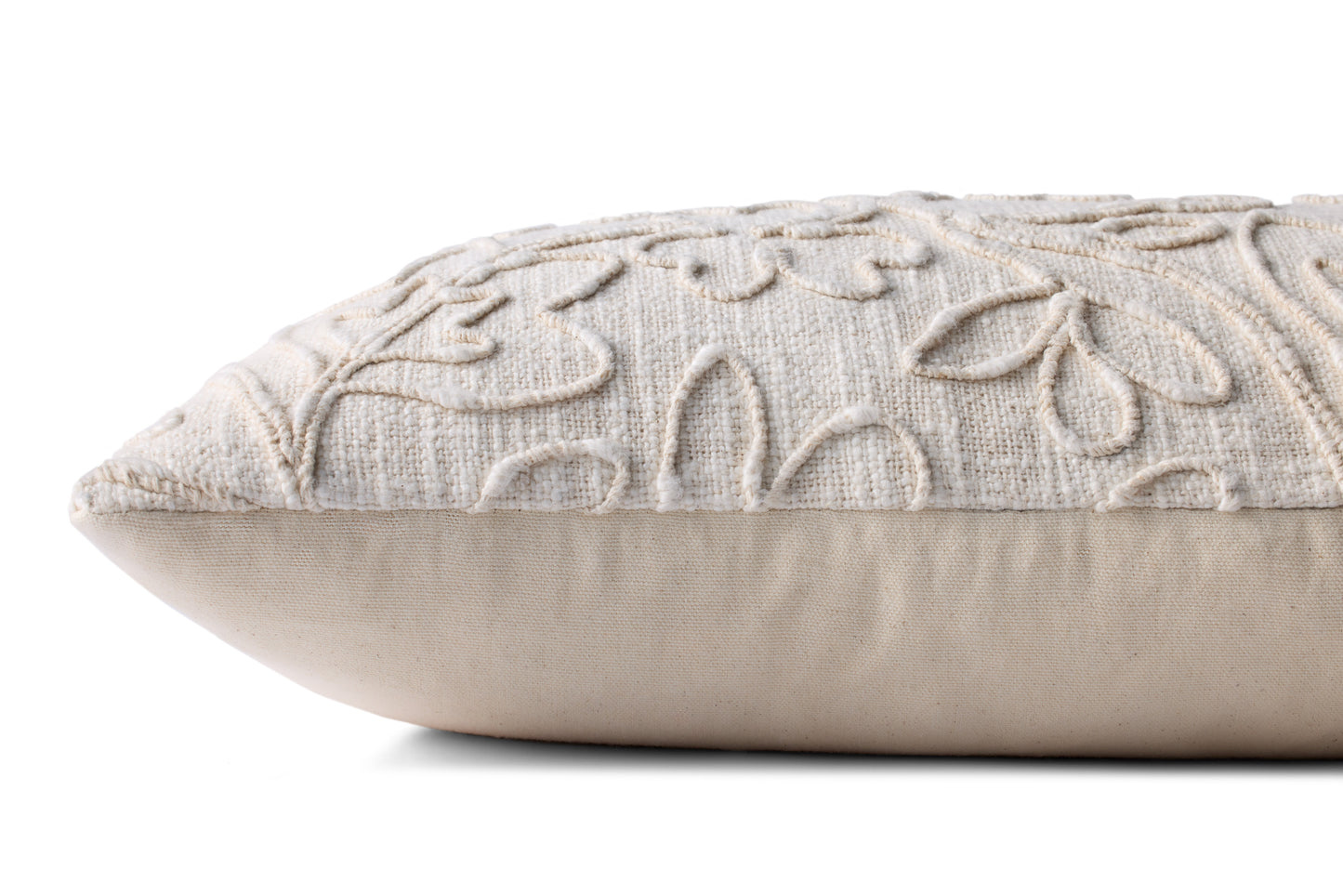 Loloi PLL0127 Natural 12'' x 27'' Cover Only Pillow