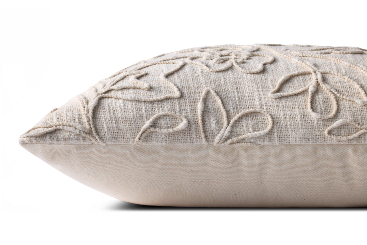 Loloi PLL0127 Natural 18'' x 18'' Cover w/Down Pillow