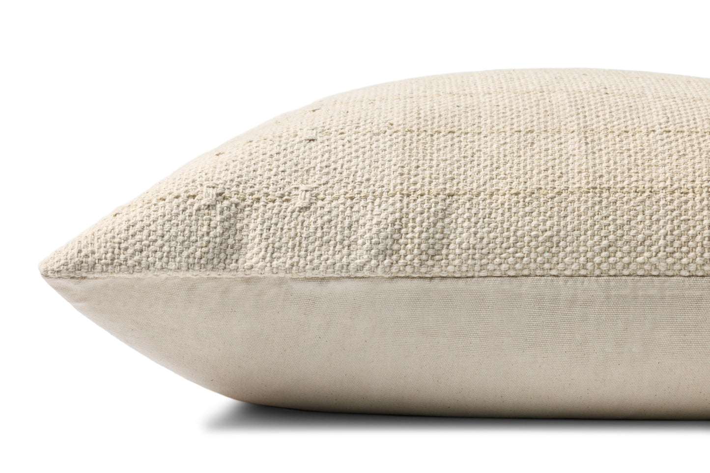 Loloi PLL0193 Beige / Natural 22'' x 22'' Cover Only