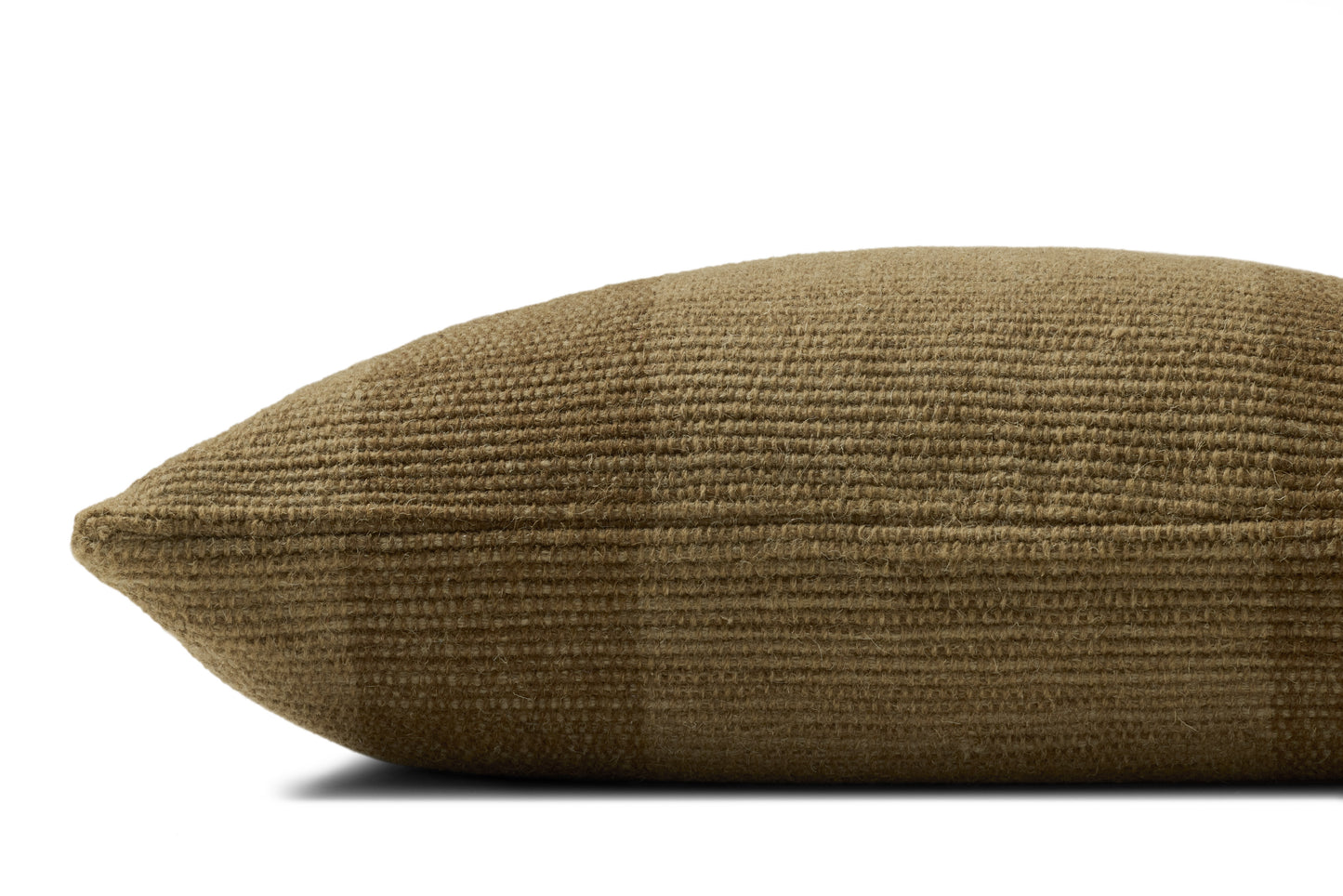 Leanne Ford x Loloi Mistwood Brown 16'' x 26'' Cover w/Poly Pillow