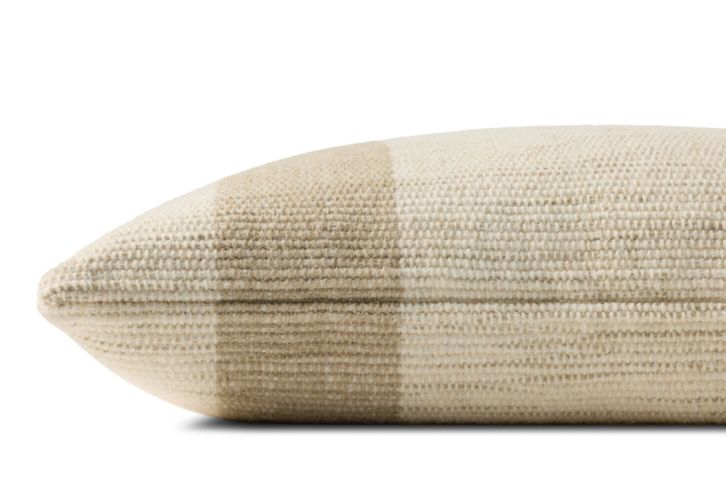 Leanne Ford x Loloi Mistwood Ivory 16'' x 26'' Cover w/Poly Pillow
