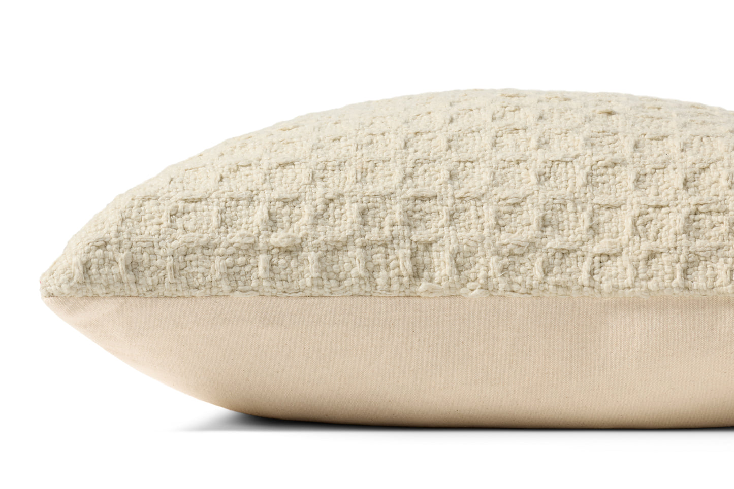 Amber Lewis x Loloi Alinah Ivory 22'' x 22'' Pillow Cover Only