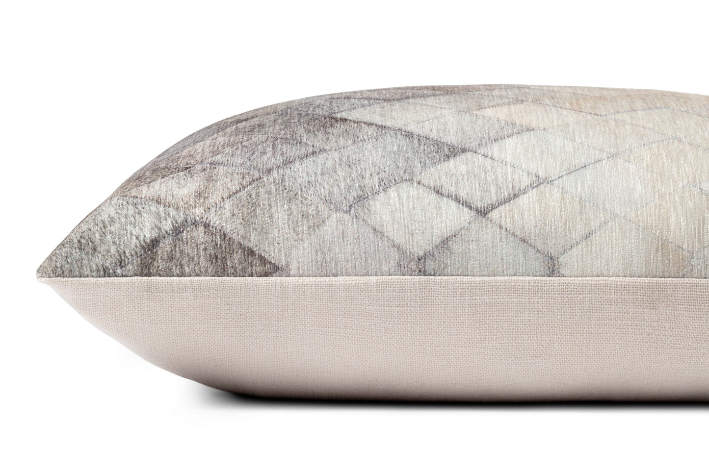 Loloi P0897 Grey / Multi 13" x 35" Cover Only Pillow