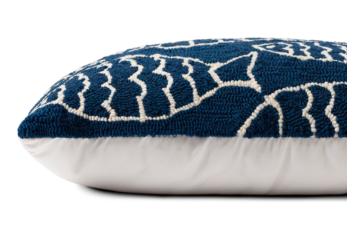 Loloi P0908 Navy 16" x 26" Cover w/Poly Pillow