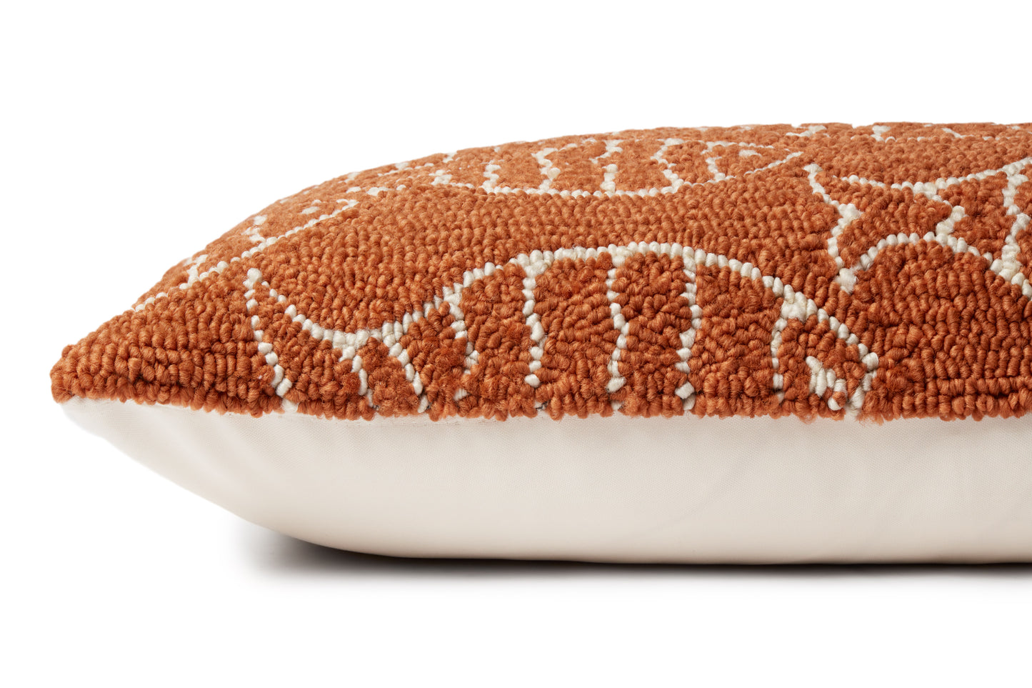 Loloi P0908 Orange 16" x 26" Cover Only Pillow
