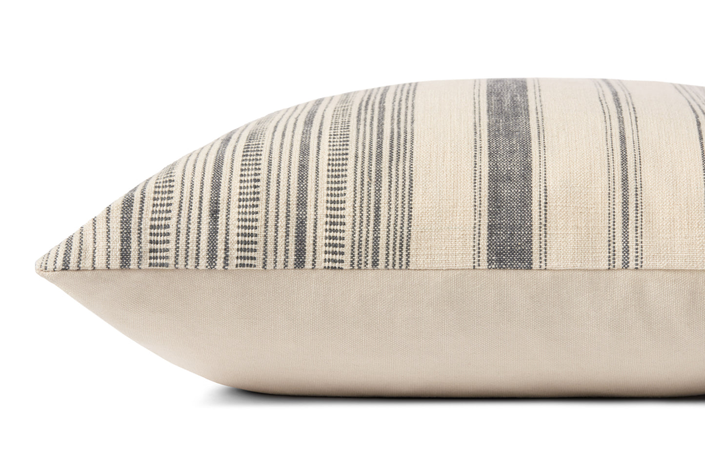 Angela Rose x Loloi Celina PAR0015 Ivory / Grey 18'' x 18'' Cover Only Pillow