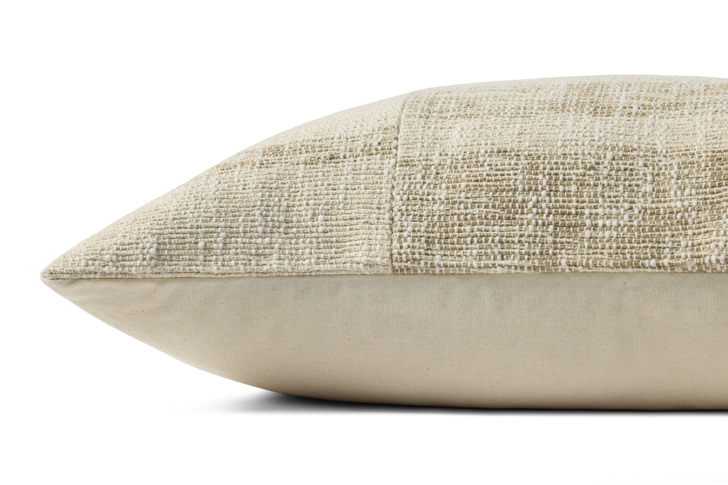 Brigette Romanek PBR0007 Beige / Natural 16'' x 26'' Cover w/Poly Pillow