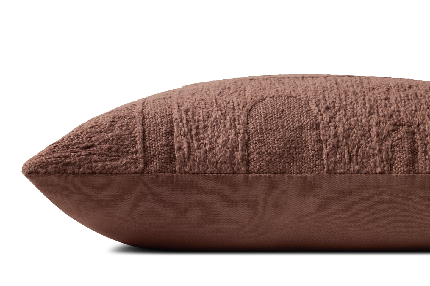 Brigette Romanek x Loloi Mauve 12'' x 27'' Cover w/Poly Pillow