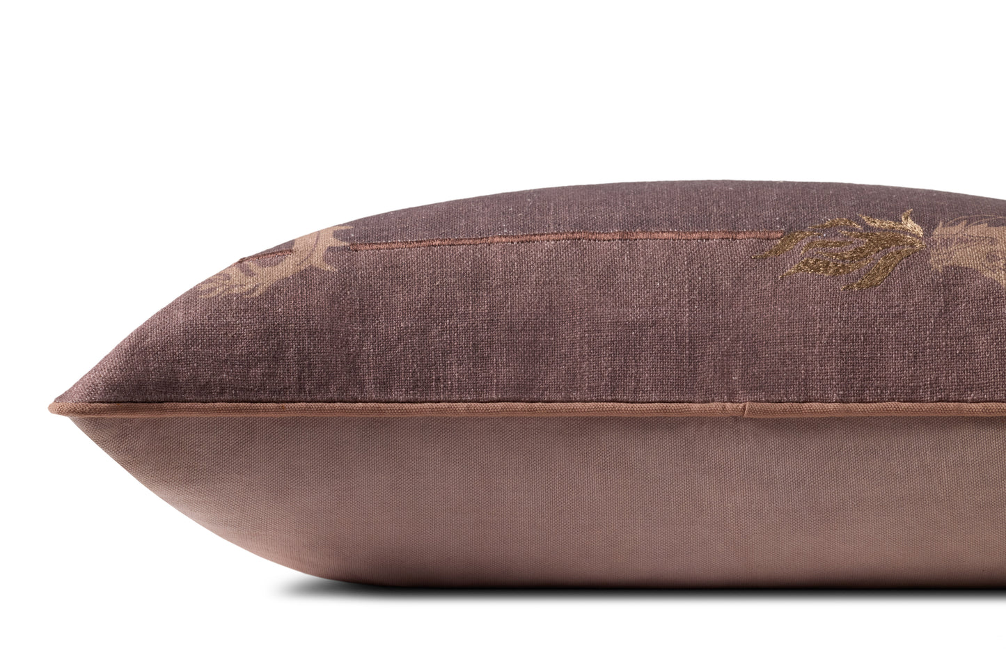 Brigette Romanek x Loloi Mauve 13'' x 21'' Cover w/Poly Pillow