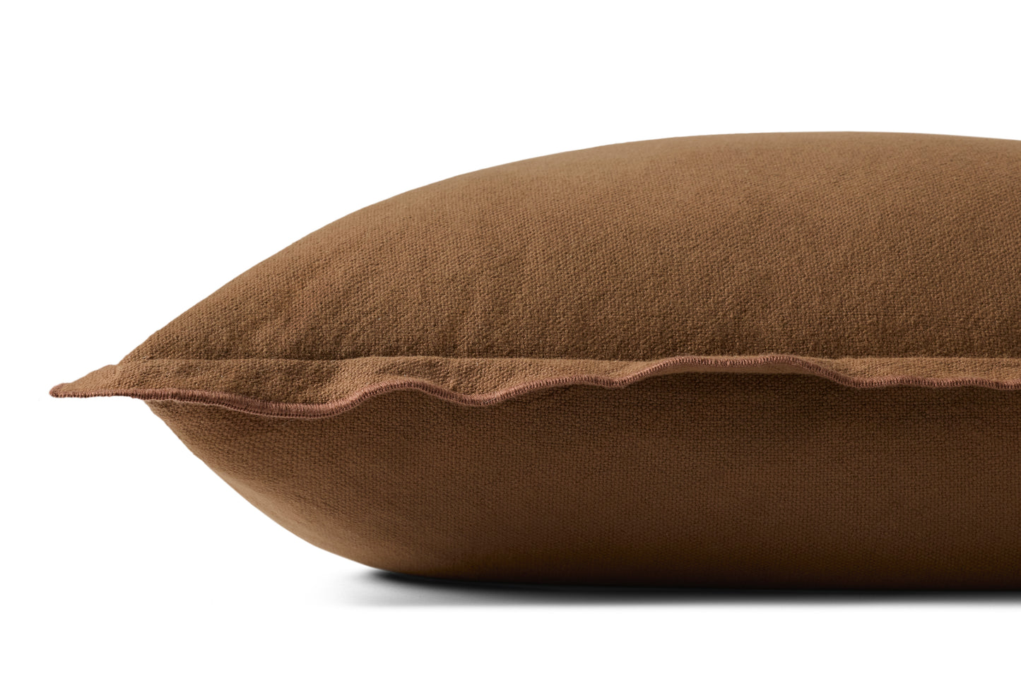 Leanne Ford x Loloi Captain Brown 26'' x 26'' Cover w/Down Pillow