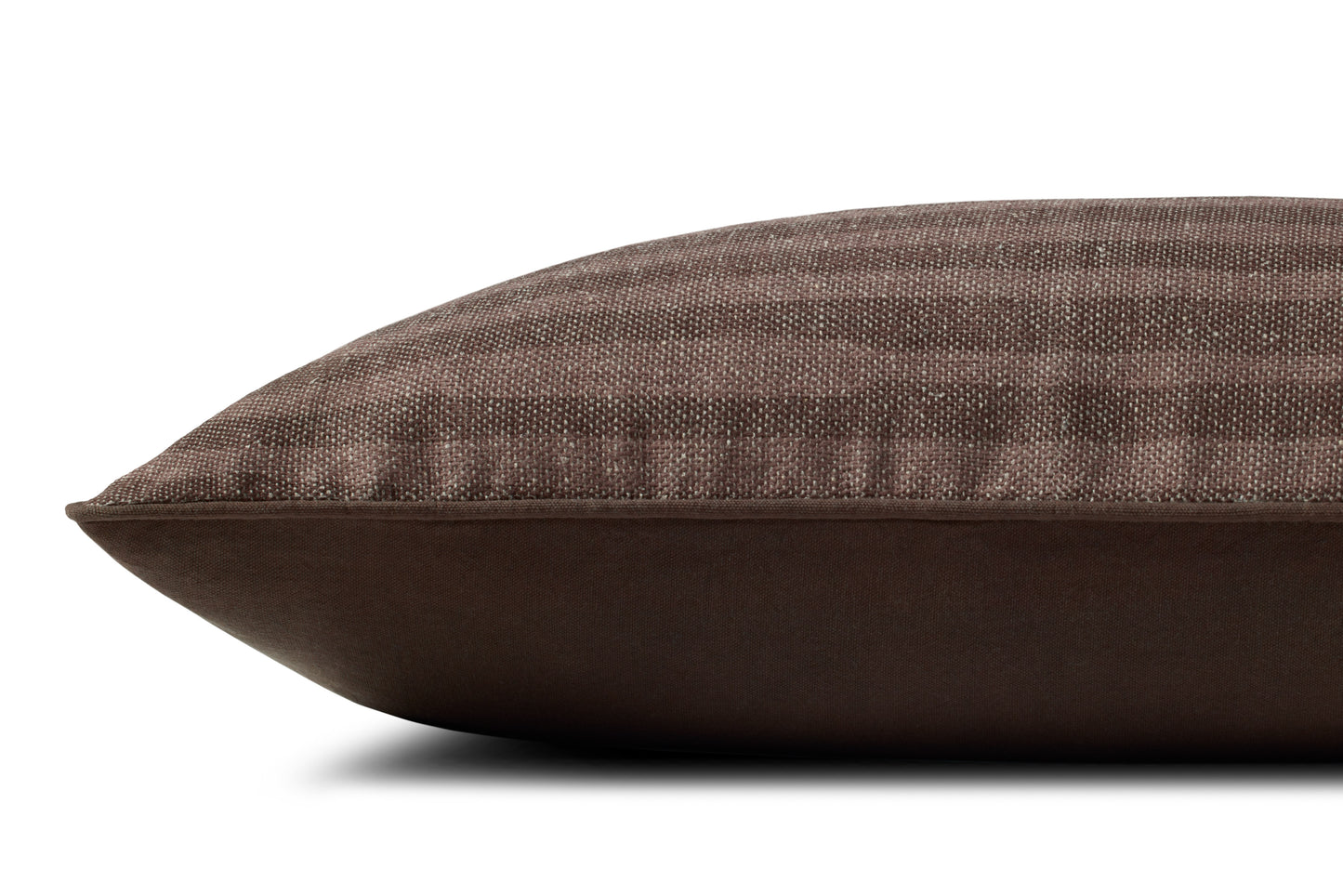 Brigette Romanek PBR0009 Brown 13'' x 35'' Cover w/Down Pillow