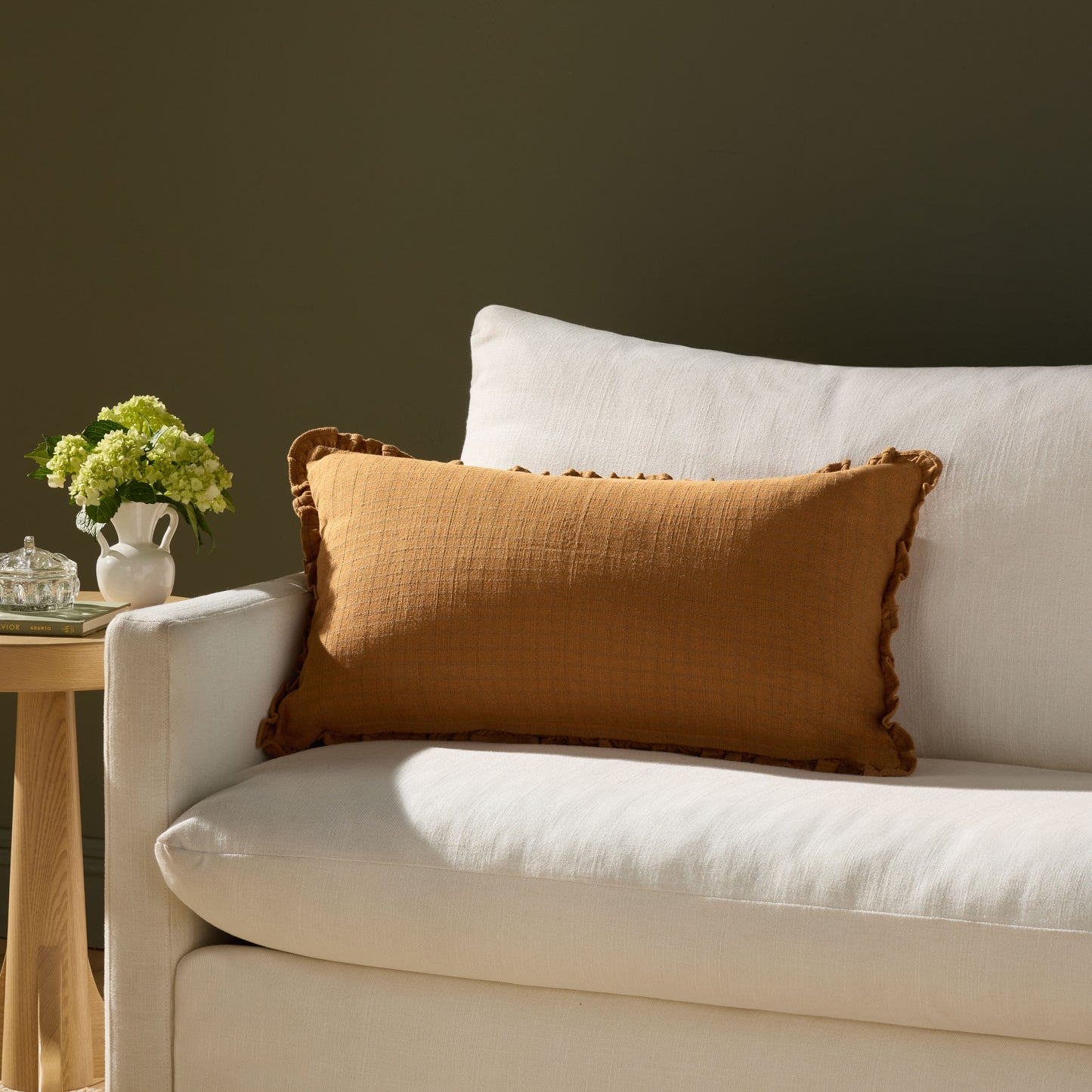 Chris Loves Julia x Loloi Dinah Clay 16'' x 26'' Cover w/Poly Pillow