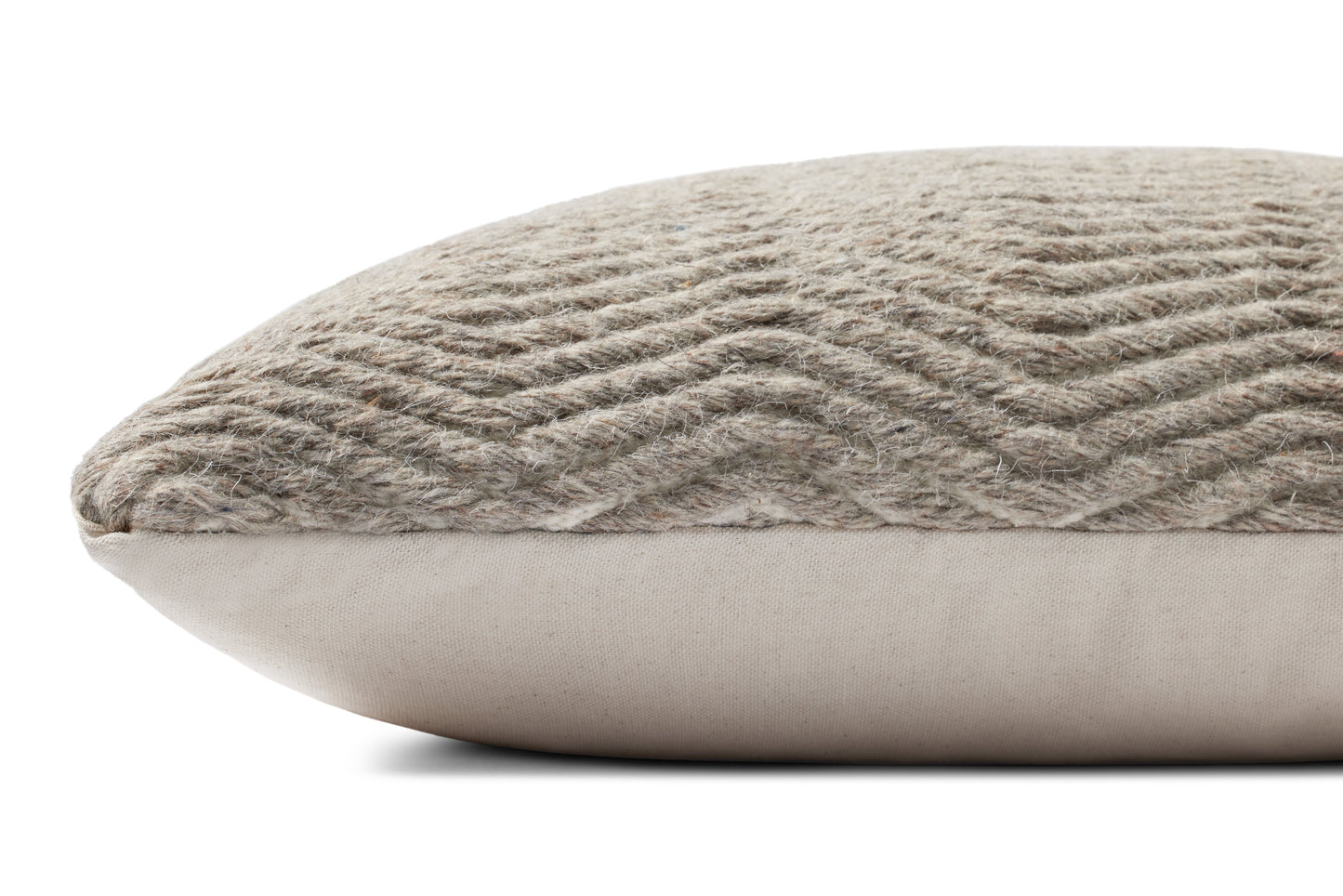 Loloi PL0120 Natural 16'' x 26'' Cover w/Poly Pillow