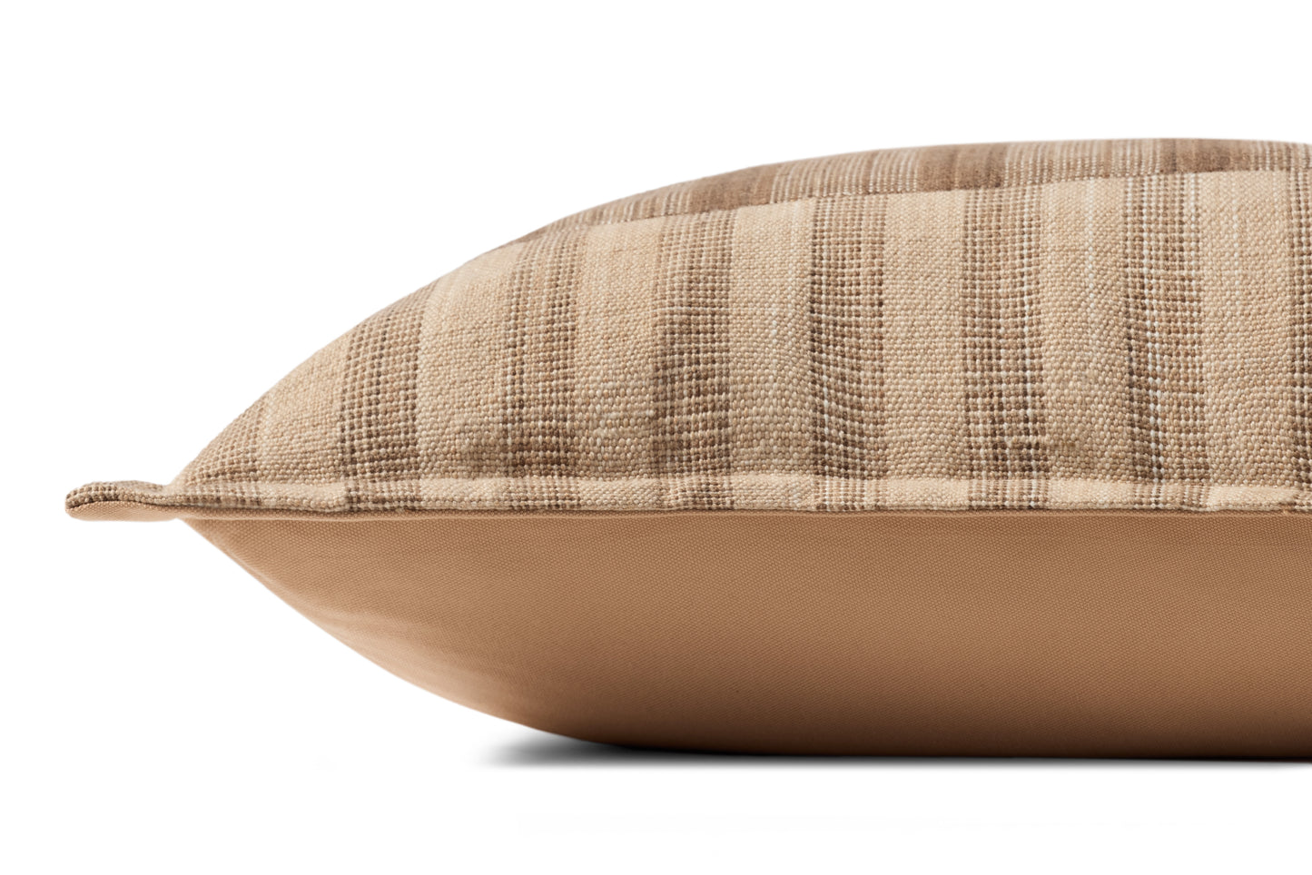 Amber Lewis x Loloi Vespera Brown / Multi 18'' x 18'' Cover w/Poly Pillow