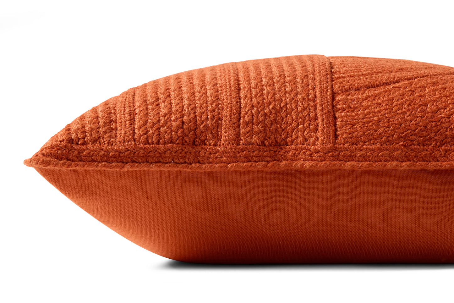 Loloi Orange 20'' x 20'' Cover Only Pillow