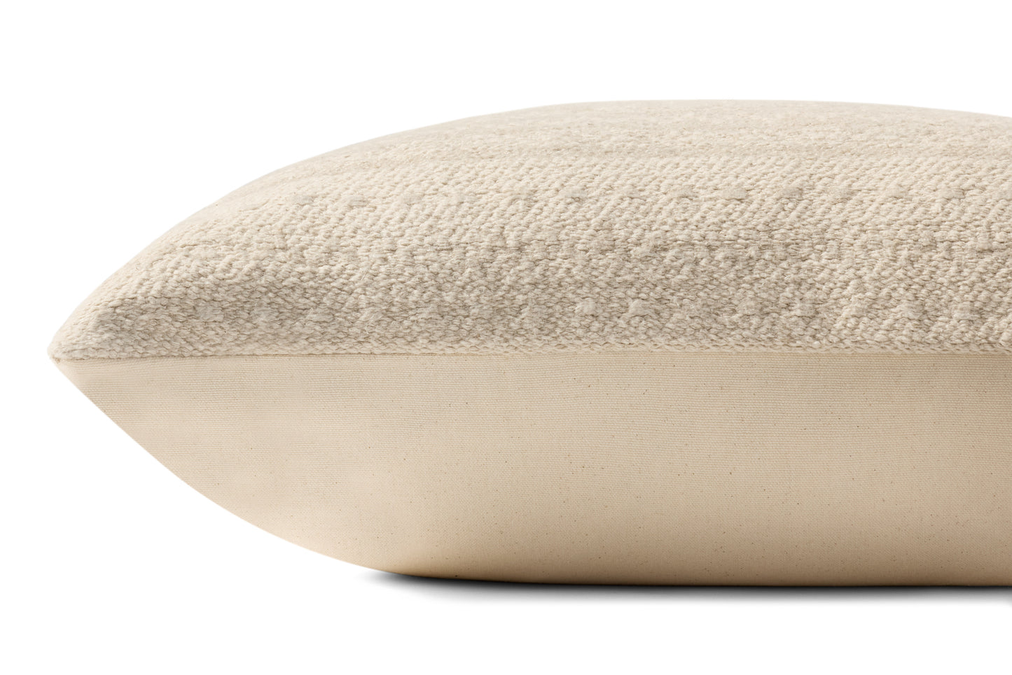 Loloi Natural 20'' x 20'' Cover w/Poly Pillow