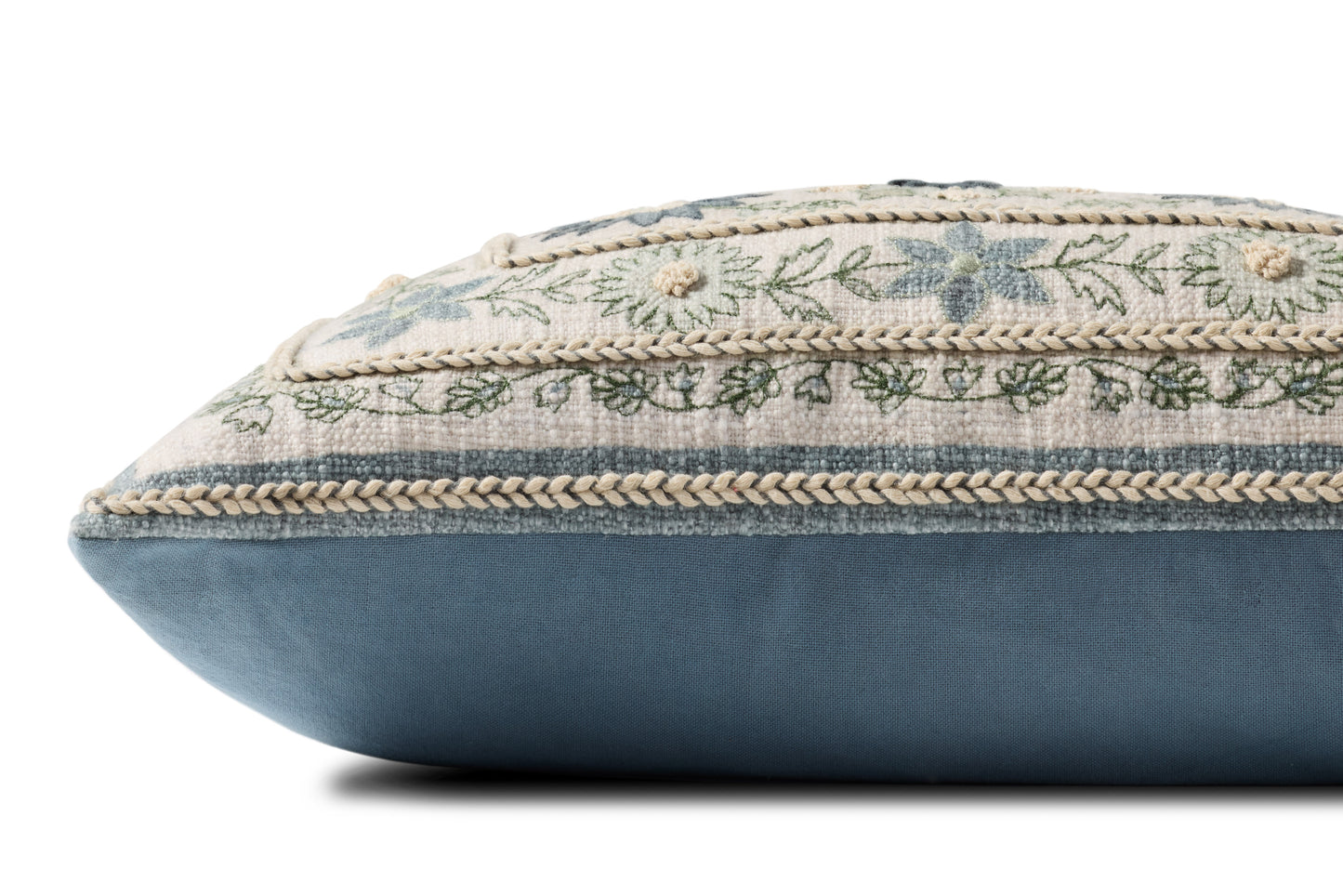 Loloi Blue / Multi 13'' x 21'' Cover w/Down Pillow